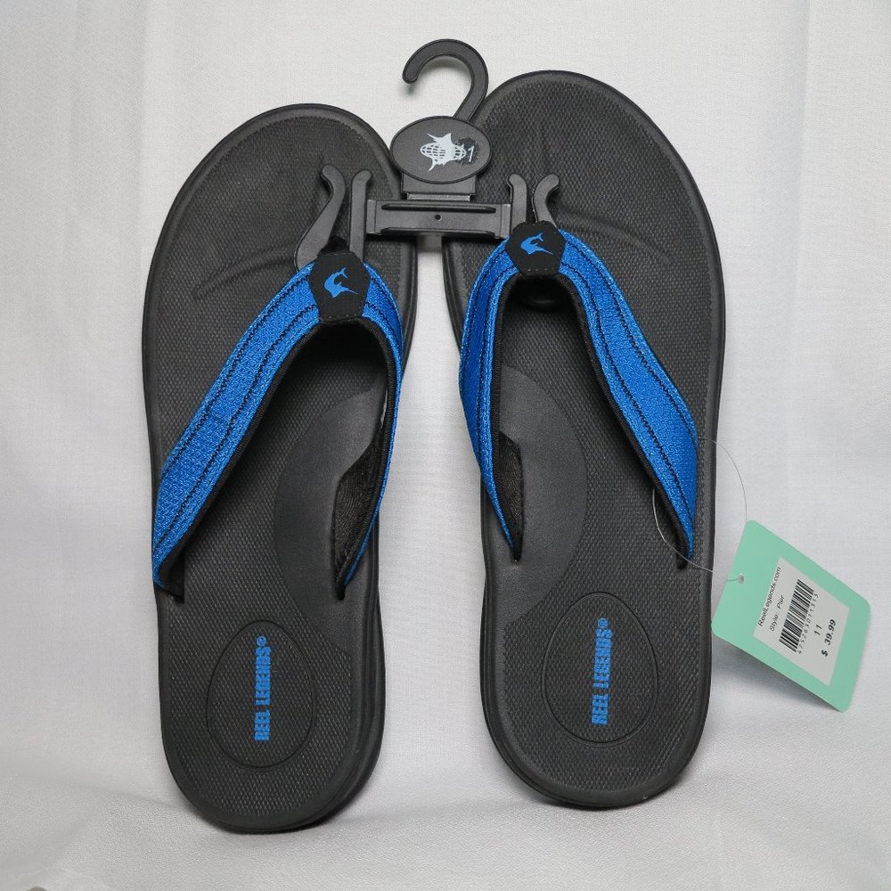 Reel Legends Mens Pier Flip Flops